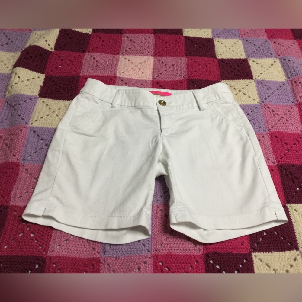 Lilly Pulitzer White Shorts 0